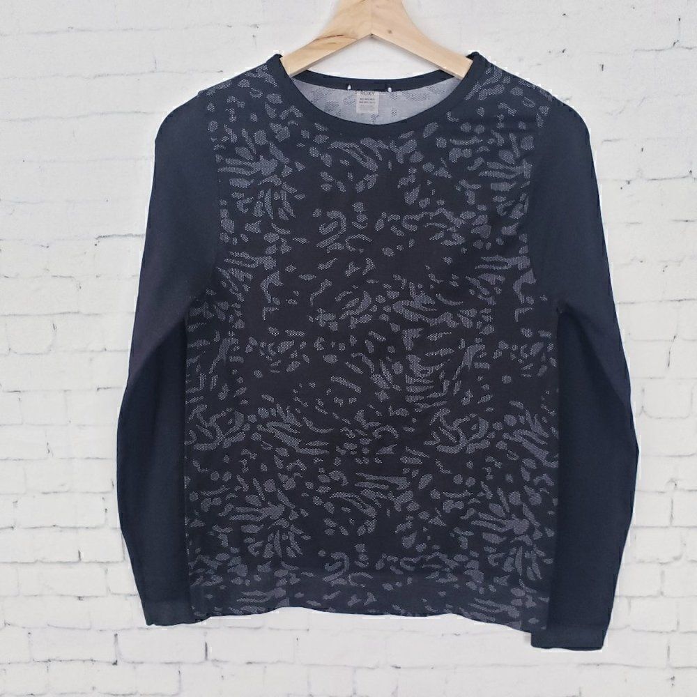 Roxy Long Sleeve Top Size Juniors M / L Activewear Seamless Running Surfing